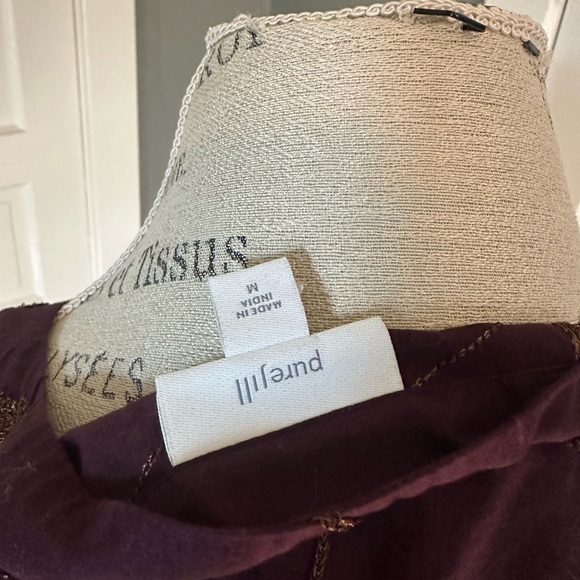 Asian inspired J Jill blouse - Picture 6 of 9